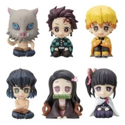 Kimetsu No Yaiba Osuwari Mascot 6 Pack Box [Revolve]