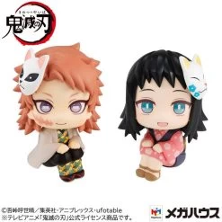 MegaHouse Look Up: Kimetsu No Yaiba - Sabito & Makomo Set - LIMITED EDITION + BONUS [Bandai] -Anime Heroes Tienda look up kimetsu no yaiba sabito makomo set limited edition bonus bandai 1 9