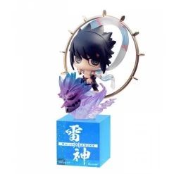 MegaHouse Naruto - NARUTO Shippuden: Fuujin Naruto Uzumaki & Raijin Sasuke Uchiha Set [Petit Chara Land] -Anime Heroes Tienda naruto naruto shippuden fuujin naruto uzumaki raijin sasuke uchiha set petit chara land 1 6