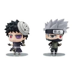 NARUTO Shippuden - Kakashi Hatake & Obito Uchiha Shinobi World War Set [Chimi Mega Buddy Series ! / MegaHouse] -Anime Heroes Tienda naruto shippuden kakashi hatake obito uchiha shinobi world war set chimi mega buddy series megahouse 1 3