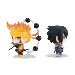 NARUTO Shippuden Naruto Uzumaki & Sasuke Uchiha Great Ninja War Set Reissue [Chimi Mega Buddy Series ! No.003 / MegaHouse]