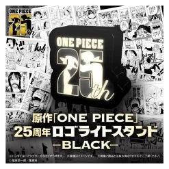 ONE PIECE: 25th Anniversary Logo Light Stand - Black Ver. (Limited Edition) [Bandai] -Anime Heroes Tienda one piece 25th anniversary logo light stand black ver limited edition bandai 1 5