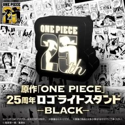 ONE PIECE: 25th Anniversary Logo Light Stand - Black Ver. (Limited Edition) [Bandai] -Anime Heroes Tienda one piece 25th anniversary logo light stand black ver limited edition bandai 1 6