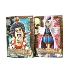 BANPRESTO ONE PIECE - THE GRANDLINE MEN ? BON CLAY & EMPORIO IVANKOV [Used]