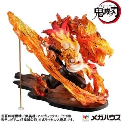 Bandai Precious G.E.M. Series: Kimetsu No Yaiba - Rengoku Kyoujurou (Flame Breathing Form: Flame Tiger Ver.) LIMITED [MegaHouse] -Anime Heroes Tienda precious gem series kimetsu no yaiba rengoku kyoujurou flame breathing form flame tiger ver limited megahouse 1 2