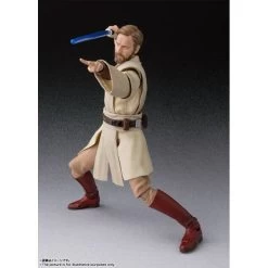 Bandai Star Wars - Obi-Wan Kenobi (Revenge Of The Sith) [SH Figuarts] -Anime Heroes Tienda star wars obi wan kenobi revenge of the sith sh figuarts 1 4