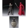 Bandai Star Wars: The Last Jedi - Rey / Elite Praetorian Guard (Whip Staff) / BB-4 Set [SH Figuarts] -Anime Heroes Tienda star wars the last jedi rey elite praetorian guard whip staff bb 4 set sh figuarts