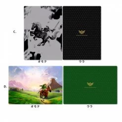 NINTENDO The Legend Of Zelda Breath Of The Wild A4 Clear File (4 Pieces Set) Limited Edition [GOODS] -Anime Heroes Tienda the legend of zelda breath of the wild high acrylic artboard limited edition goods 1 5