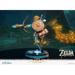 GOOD SMILE COMPANY The Legend Of Zelda: Breath Of The Wild - Link 10 Inch Collector With Led Stand [First 4 Figure] -Anime Heroes Tienda the legend of zelda breath of the wild link 10 inch collector first 4 figure 1 15
