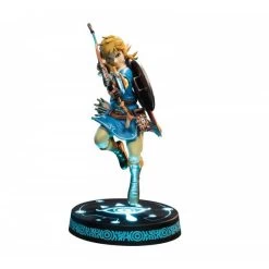 GOOD SMILE COMPANY The Legend Of Zelda: Breath Of The Wild - Link 10 Inch Collector With Led Stand [First 4 Figure] -Anime Heroes Tienda the legend of zelda breath of the wild link 10 inch collector first 4 figure 1 2