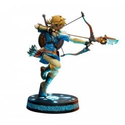 GOOD SMILE COMPANY The Legend Of Zelda: Breath Of The Wild - Link 10 Inch Collector With Led Stand [First 4 Figure] -Anime Heroes Tienda the legend of zelda breath of the wild link 10 inch collector first 4 figure 1 4
