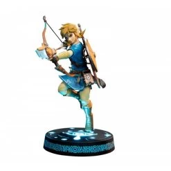 GOOD SMILE COMPANY The Legend Of Zelda: Breath Of The Wild - Link 10 Inch Collector With Led Stand [First 4 Figure] -Anime Heroes Tienda the legend of zelda breath of the wild link 10 inch collector first 4 figure 1 9