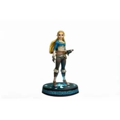 GOOD SMILE COMPANY The Legend Of Zelda: Breath Of The Wild - Zelda 10 Inch Collector With Led Stand [First 4 Figure] -Anime Heroes Tienda the legend of zelda breath of the wild zelda 10 inch collector first 4 figure 1 4