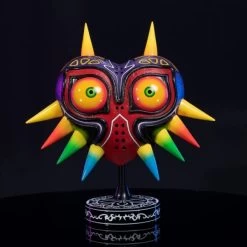 The Legend Of Zelda Majora's Mask / Majora's Mask PVC Mask Collector's Edition With Led Stand - Reissue [Mame Gyorai] -Anime Heroes Tienda the legend of zelda majora s mask majora s mask pvc mask collector s edition mame gyorai 1 12