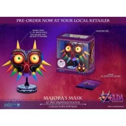 The Legend Of Zelda Majora's Mask / Majora's Mask PVC Mask Collector's Edition With Led Stand - Reissue [Mame Gyorai] -Anime Heroes Tienda the legend of zelda majora s mask majora s mask pvc mask collector s edition mame gyorai 1 16