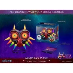 The Legend Of Zelda Majora's Mask - Majora's Mask PVC Mask - Reissue [Mame Gyorai] -Anime Heroes Tienda the legend of zelda majora s mask majora s mask pvc mask mame gyorai 1 5