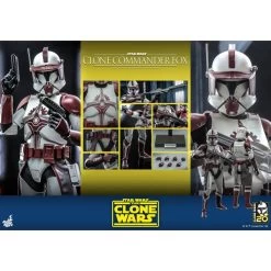TV Masterpiece: Star Wars The Clone Wars - Clone Commander Fox 1/6 [Hot Toys] -Anime Heroes Tienda tv masterpiece star wars the clone wars clone commander fox 16 hot toys 1 15