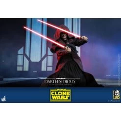 TV Masterpiece: Star Wars The Clone Wars - Darth Sidious 1/6 [Hot Toys] -Anime Heroes Tienda tv masterpiece star wars the clone wars darth sidious 16 hot toys 1 12